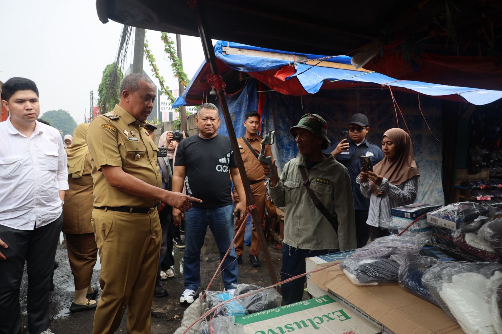 Tri Adhianto: Penataan Pasar Pondok Gede dan Pasar Baru untuk Selesaikan Persoalan yang Lama Dikeluhkan Warga