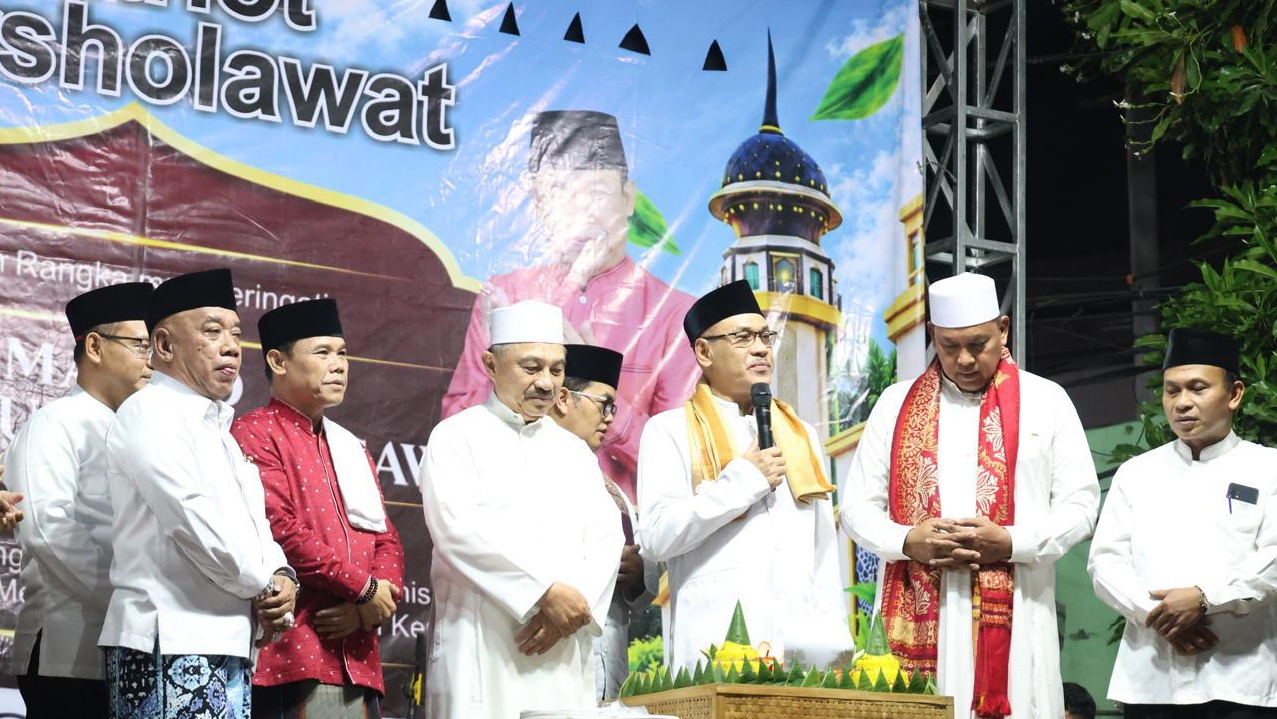 Maulid di Pasar Baru Iringi Semangat Pembenahan Pasar Kota Bekasi