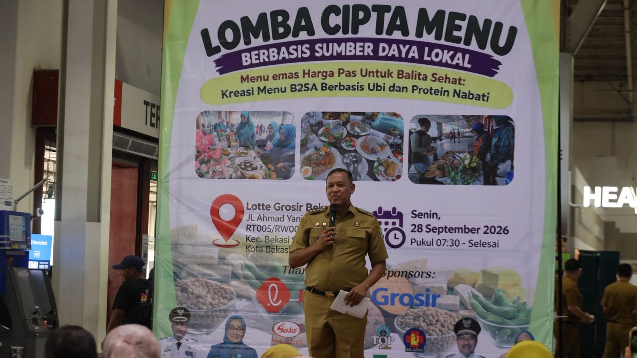 Pemkot Bekasi Bangun Kesadaran Gizi Lewat Pangan Lokal dan Gerakan Kembali ke Pasar