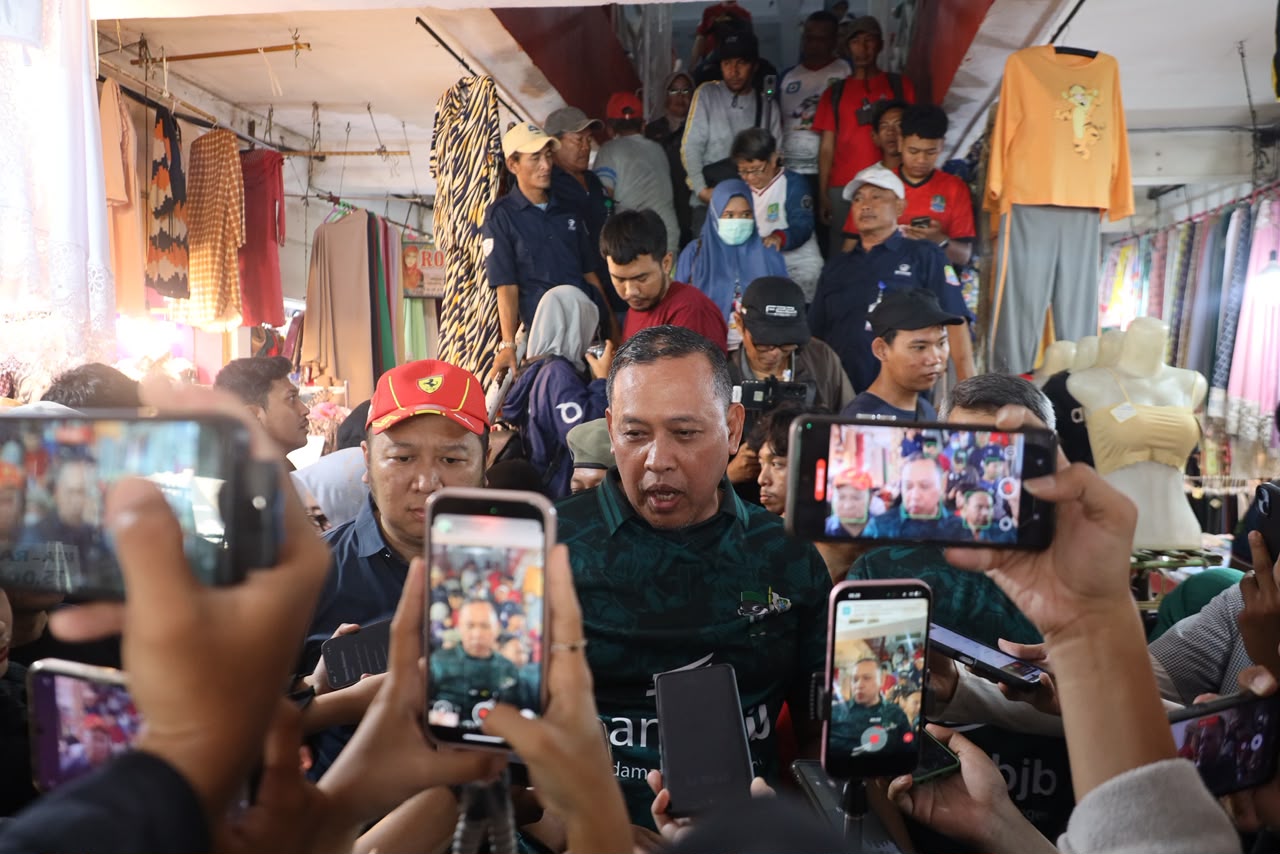 Pemkot Bekasi Hidupkan Pasar Rakyat, Gebrak Pasar Bukukan Rp129,9 Juta